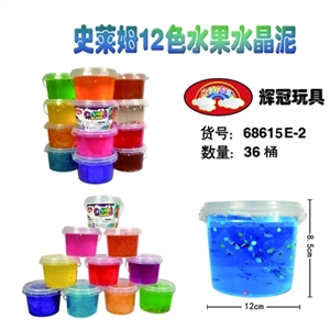 Shi Laim 12 color fruit crystal mud 500 g - OBL748906