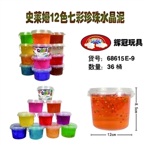 Shi Laim 12 color colorful pearl crystal mud 500 g - OBL748912