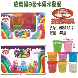 Crystal mud Shi Laim 8 color fruit - OBL748926