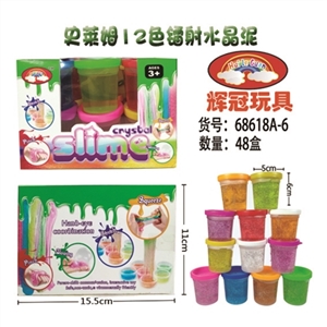 Shi Laim 12 color laser crystal mud - OBL748940