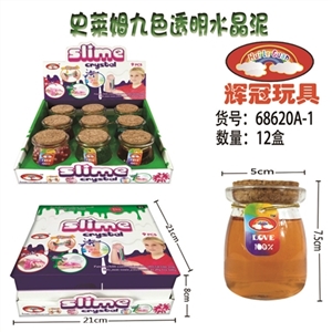 Shi Laim 9 color transparent crystal mud - OBL748953