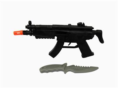 Solid color’t a MP5 flint gun knife - OBL749798