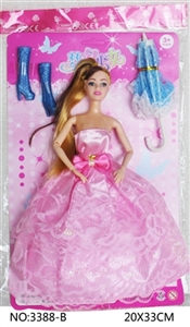 Barbie hair umbrella shoes - OBL749830