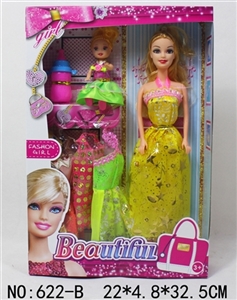 Mother and child bottle a barbie doll - OBL749845
