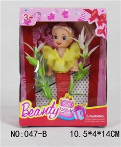 Three inches mermaid in a box - OBL749853