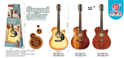 Article 32 inch folk (6 professional steel) distribution: straps, dial the slice - OBL750064