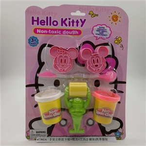 2 AnShiCai mud card board mold tool (2 cans) hello Kitty version - OBL750562