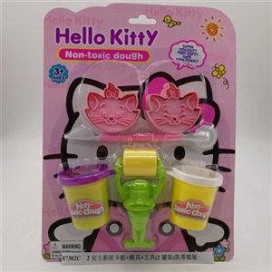 2 AnShiCai mud card board mold tool (2 cans) hello Kitty version - OBL750564