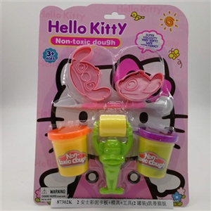 2 AnShiCai mud card board mold tool (2 cans) hello Kitty version - OBL750572