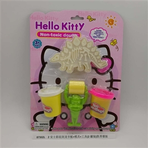 2 AnShiCai mud sword dragon plate mold tool (2 cans) hello Kitty version - OBL750573