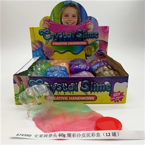 Slime fist 60 g yao skin colour sand mud color box (12 cans) - OBL750655