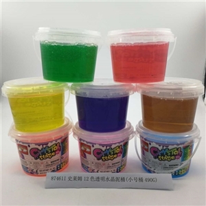 Slime transparent crystal mud barrels (500 g/trumpet barrels) (12) - OBL750828