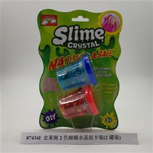 Slime 2 color butterfly crystal mud card mount (2 cans) - OBL750849