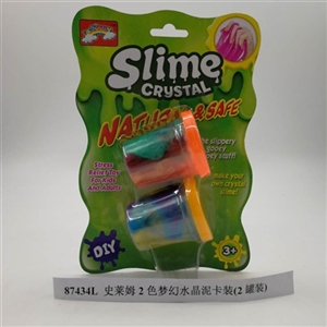Slime 2 color fantasy crystal mud card mount (1 canned) - OBL750852