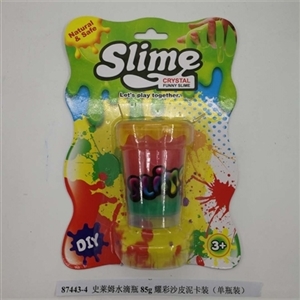 Slime water bottles of 85 g yao color skin mud card (bottled) - OBL750892