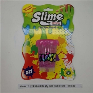 Slime water bottles of 85 g flash powder crystal mud card (bottled) - OBL750905