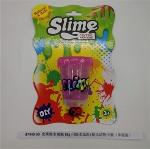 Slime water bottles of 85 g scintillation crystal mud insects animals CARDS (bottled) - OBL750918