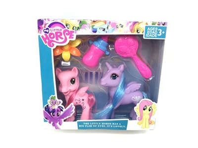 Two evade glue pony bao li with comb hairpin bottles - OBL751449