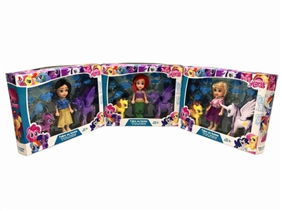 Evade glue large sun magar alone the wildebeest 6 inch solid body with snow and ice Disney princess - OBL751488