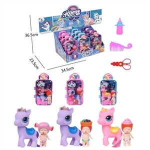 My dream to evade glue elven horses big suitcase with 3.5 inch solid body water to pull urine Eva bo - OBL751533