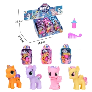 My dream to evade glue four elves Martha suitcase bottles with conventional comb 9 PCS - OBL751534