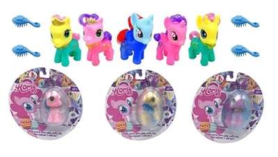 High-grade double-sided color design blister evade glue colour Ma Baoli 4 colors mixed with horse co - OBL751581