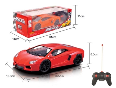 四通遥控兰博基尼车1:16(无尾翼）明窗椅座 - OBL751957