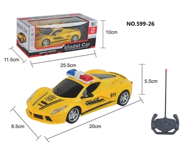 四通遥控 法拉利警车 1:20 - OBL752042