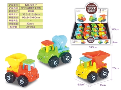 Cartoon inertia truck - OBL752266