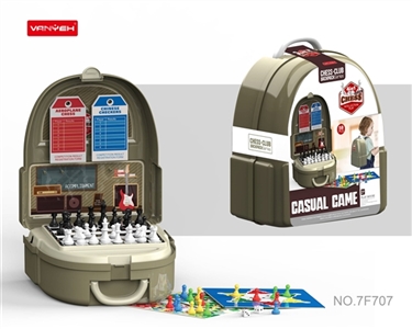 3 in 1 chess, flying chess, the snake is backpack - OBL752476