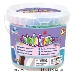 Choi clay animals die cutter meal drum kit (24 x 20 g) - OBL752702