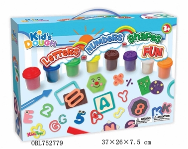 彩泥字母 / 数字 / 形狀套装 - OBL752779