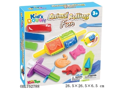 Choi clay animals push impression suits. - OBL752788