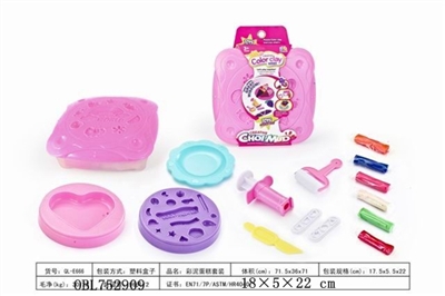 彩泥蛋糕套庄 - OBL752909