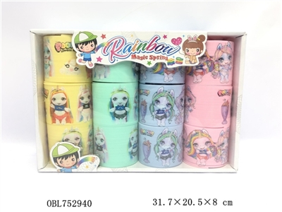印刷7.5独角惊喜娃娃（12PCS) - OBL752940