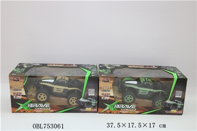 1:20 2.4G高速四通遥控车（包电）USB线 - OBL753061