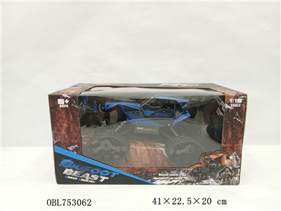 1:15腹带2.4G攀爬四通遥控车（包电USB线）+1套车轮 - OBL753062