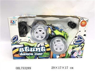 涂鸦翻斗特技车（包电） - OBL753289