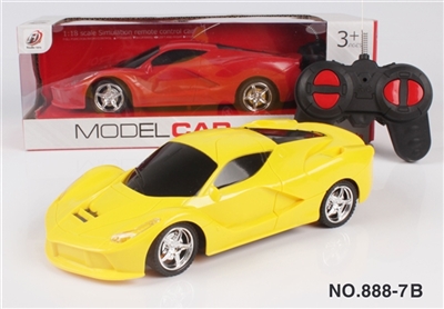 法拉利拉法灯光仿真遥控车（4通） - OBL753365