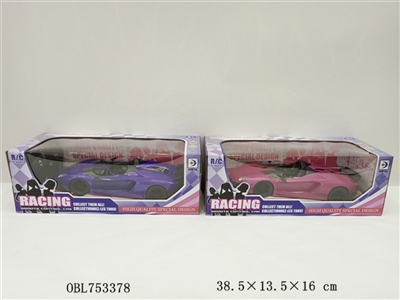 1:14 遥控开门灯光仿真警车 前进 后退 左转 右转 停止 遥控开门 - OBL753378