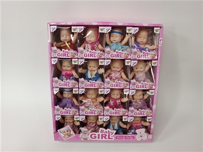 5寸搪胶表情娃/睡娃 - OBL753478