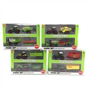 Alloy two head hang the farmer car - OBL753554