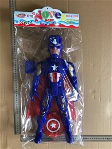 Captain America shield hammer with lights - OBL754219