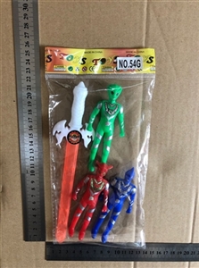 带灯光剑+3只奥特曼 - OBL754244