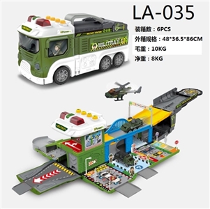 Military parking lot (window box) - OBL754281