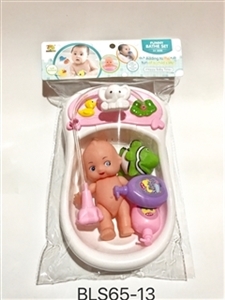 喷水浴盆配搪胶动物 - OBL754571