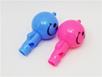 2 only ZhuangShi color cartoon people smiling face to whistle - OBL754706