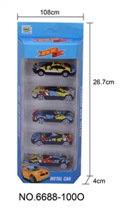 Slide eight graffiti alloy car - OBL754745