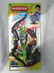 Black arrow with two needle revolver gun - OBL755019