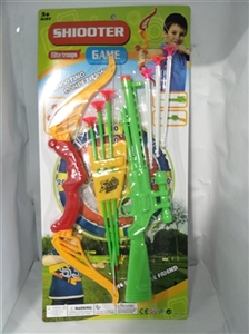 With the needle gun color bows and arrows - OBL755024